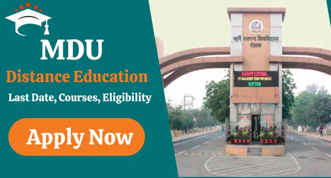 MDU Distance Admission