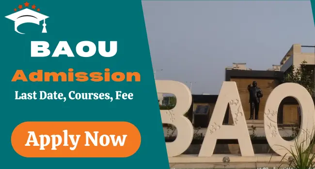 BAOU Admission