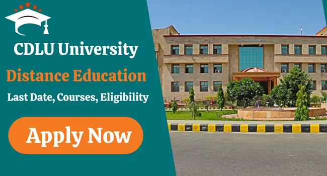 Chaudhary Devi Lal University Distance Education