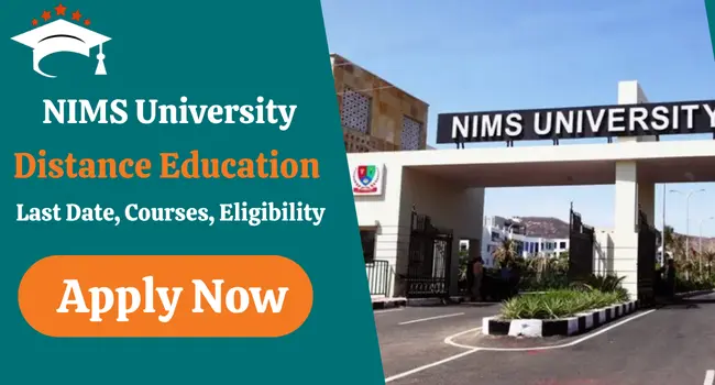 NIMS University Jaipur Distance Education