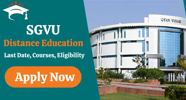 SGVU Distance Education