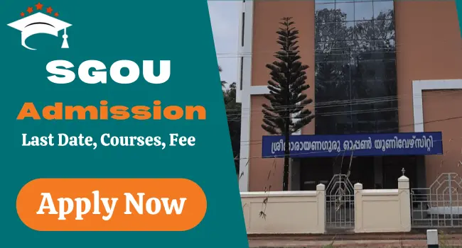 Sree Narayana Guru Open University Admission