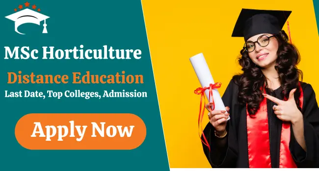 MSc Horticulture Distance Education