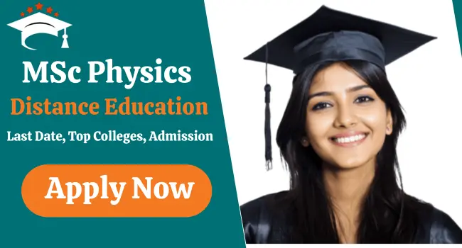 MSc Physics Distance Education